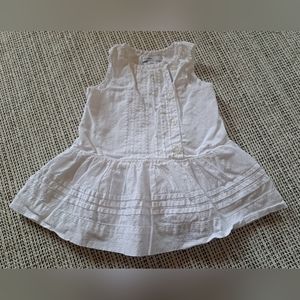 Baby Gap White Dress Size 3-6 Months